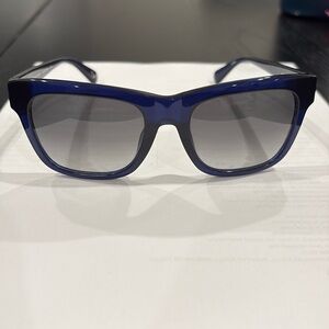 Diane von Furstenberg Blue Sunglasses